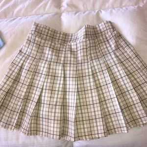 Plaid Skirt, Mini, Size S